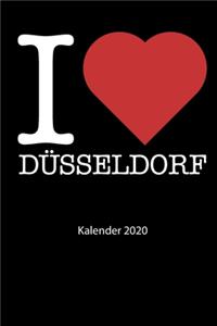 I love Düsseldorf Kalender 2020