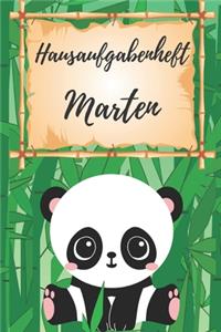 Hausaufgabenheft Marten