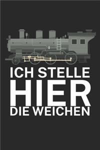 Ich stelle hier die Weichen