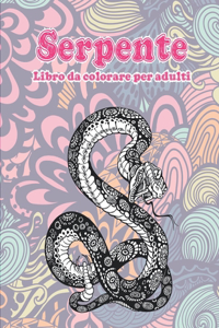 Serpente - Libro da colorare per adulti
