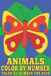 Animals Color By Number For Kids