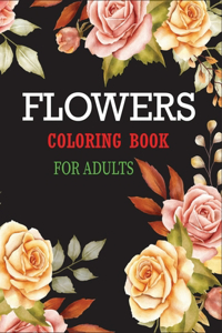 Flowers Coloring Book for Adults