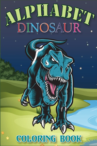Alphabet Dinosaur Coloring Book