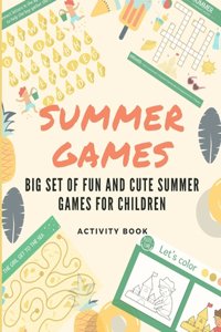 Summer games activity book