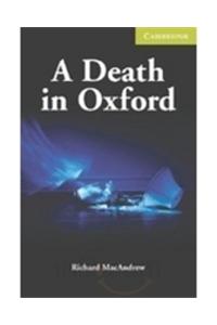 A Death in Oxford Starter/ Beginner South Asian Edition
