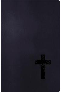 NKJV, Reference Bible, Compact, Large Print, Leathersoft, Navy, Red Letter Edition