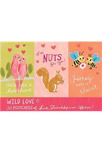 Wild Love Postcard Book