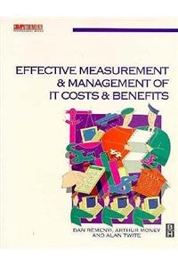 Effective Measurement & Management of It Costs & Benefits