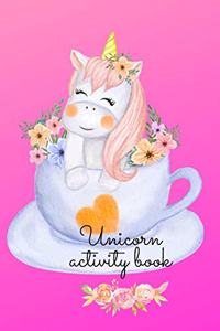 Unicorn activity book