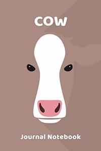 Cow Notebook Journal