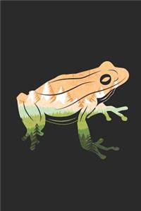 Frog Forest Silhouette