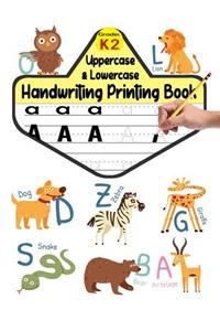 Uppercase & Lowercase Handwriting Printing Book