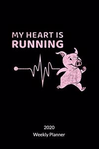 My Heart is Running. Weekly Planner 2020