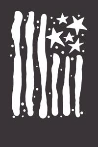American Flag Veteran Patriotic Notebook Journal