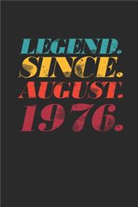 Legend Since August 1976