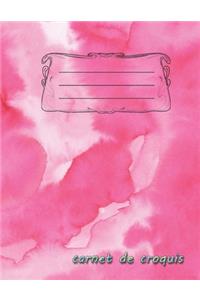 carnet de croquis