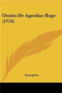 Oratio De Agesilao Rege (1754)