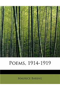 Poems, 1914-1919