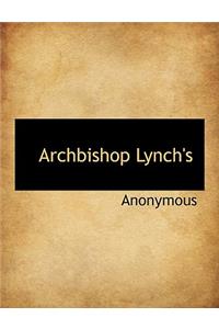 Archbishop Lynch's