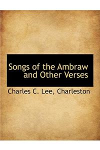 Songs of the Ambraw and Other Verses