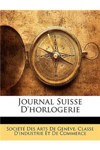 Journal Suisse D'Horlogerie