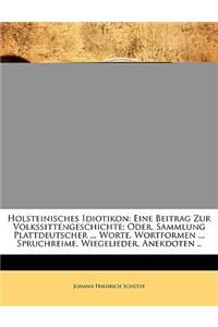 Holsteinisches Idiotikon