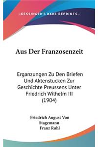 Aus Der Franzosenzeit