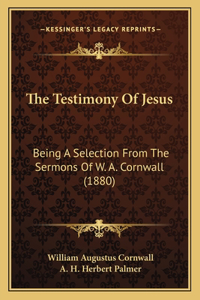 Testimony Of Jesus