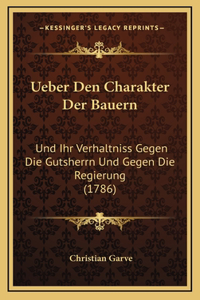 Ueber Den Charakter Der Bauern