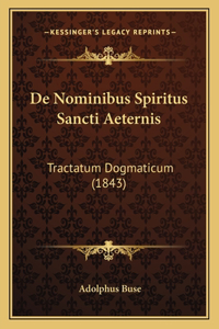 De Nominibus Spiritus Sancti Aeternis