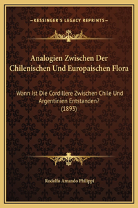 Analogien Zwischen Der Chilenischen Und Europaischen Flora
