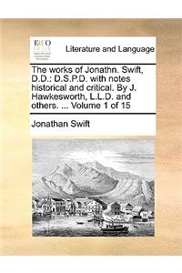 The Works of Jonathn. Swift, D.D.