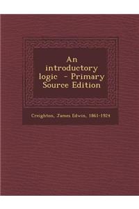 An Introductory Logic