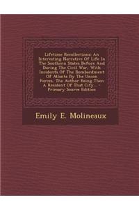 Lifetime Recollections
