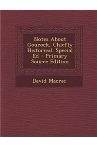 Notes about Gourock, Chiefly Historical. Special Ed