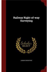 Railway Right-of-way Surveying