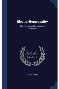 Electro-Homoepathy