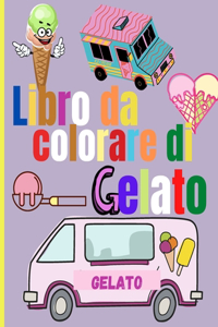 Libro da Colorare di Gelato