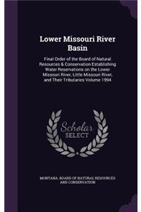 Lower Missouri River Basin