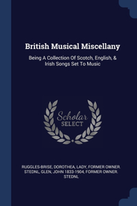 British Musical Miscellany