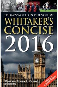 Whitaker's Concise 2016