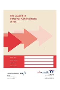 Award in Personal Achievement Workbook Level 1