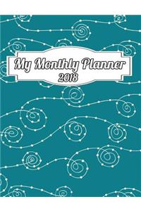 My Monthly Planner 2018