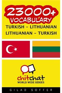 23000+ Turkish - Lithuanian Lithuanian - Turkish Vocabulary