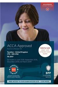 ACCA F6 Taxation FA2017
