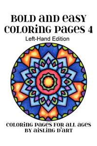 Bold and Easy Coloring Pages 4 - Left-Hand Edition