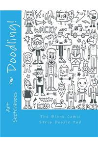 The Blank Comic Strip Doodle Pad