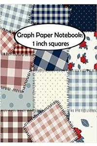 Graph Paper Notebook - 1 Inch Squares - Trees: Graph Paper, 1 Inch Squares