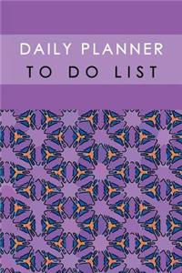 Daily Planner to Do List