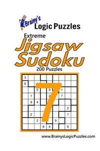 Brainy's Logic Puzzles Extreme Jigsaw Sudoku #7